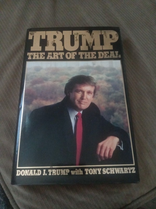 Trump: the Art of the Deal by Donald J. Trump HC/DJ 1987 MINT