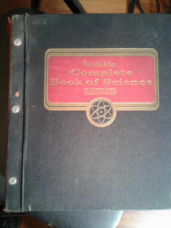 Little & Ives Complete Book of Science Illustrated 1958 Vintage Book 2100+ Pages