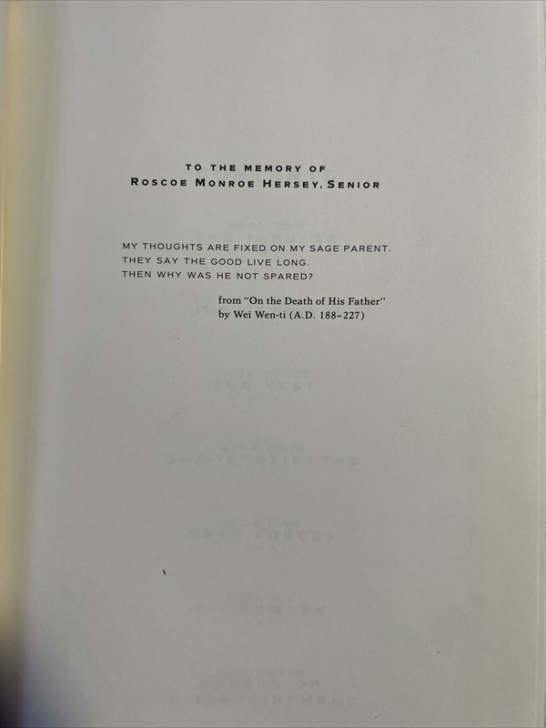 The Call by John Hersey 1985 First Edition 3rd Printing HC DJ Historical A2 gallery