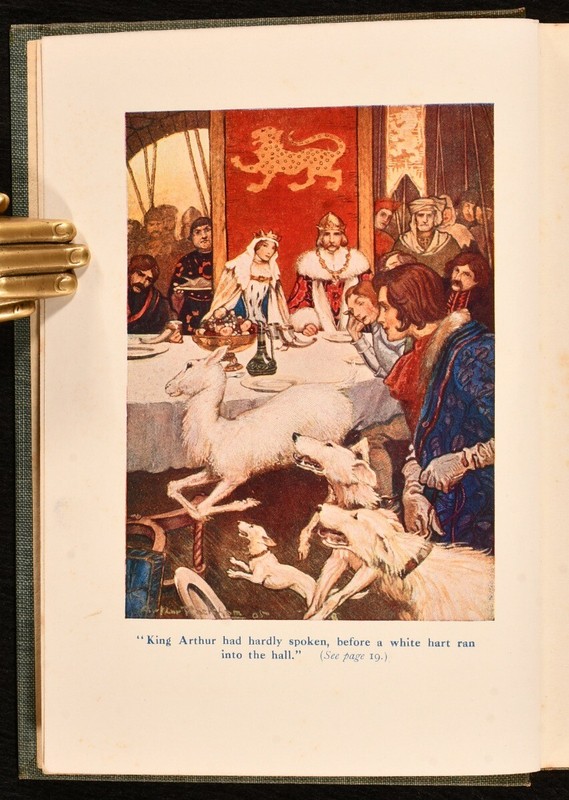 1910 Stories of King Arthur A L Haydon First Edition Arthur Rackham Illustrat... gallery