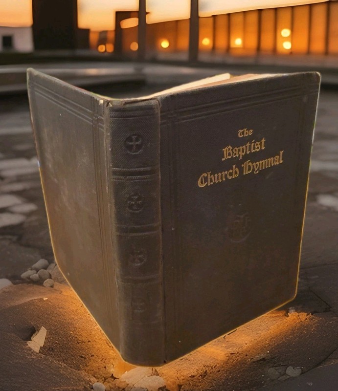 The Baptist Church Hymnal 1900 802 hymns 340 pages Antique