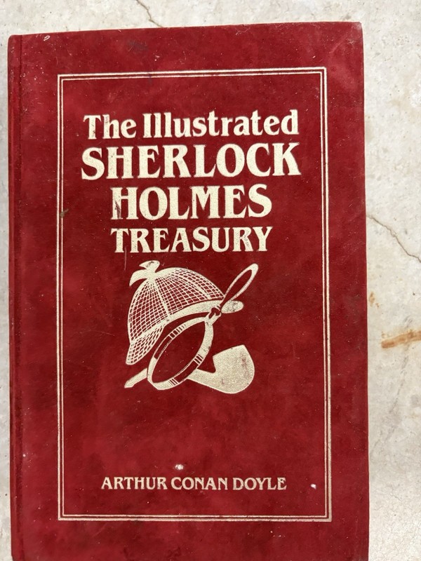 Avenel Books The Illustrated Sherlock Holmes Treasury Hardcover 1976 Illus Paget