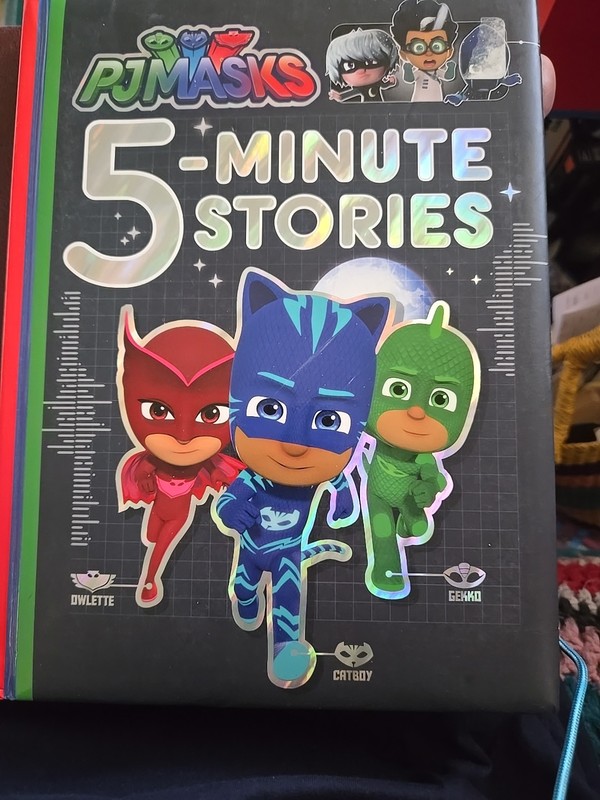 PJ Masks 5-Minute Stories by Not Available (2018, Picture Book)