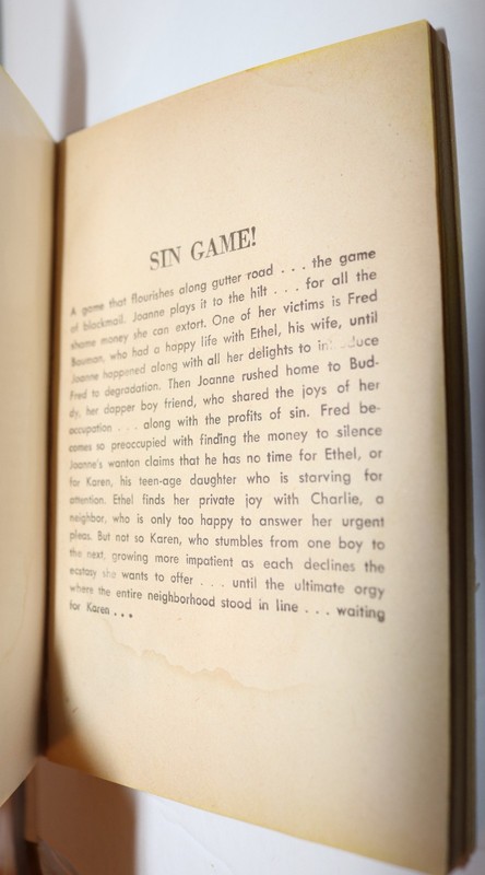 Signed Robert Silverberg Gutter Road Don Elliott 1964 Sleaze Smut Erotica SR514 gallery
