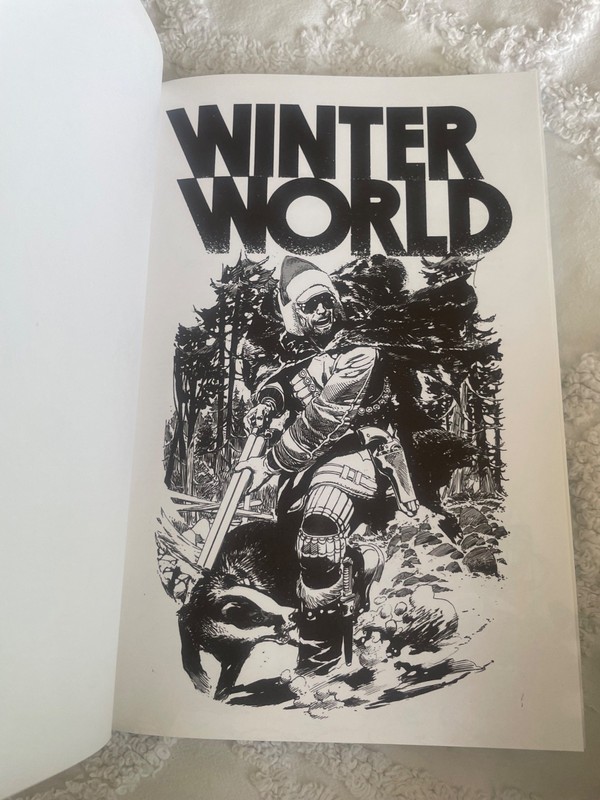 WINTERWORLD Chuck Dixon Jorge Zaffino - Hardcover IDW RARE gallery