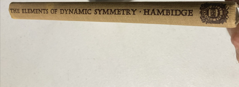 The Elements Of Dynamic Symmetry by Jay Hambidge 1948 Hardcover w/ DJ Yale UP Ed gallery