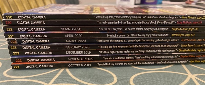 9x Digital Camera Magazines bundle job lot photo photography winter shooting gallery