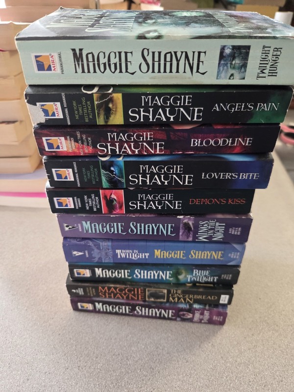 Maggie Shayne Lot Of 10 Books. 2 Are Omnibus=13 Stories In Total. Paranormal... gallery