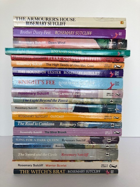 Rosemary Sutcliff Lot of 19 Books PB Historical Fiction Roman Britain Medieval