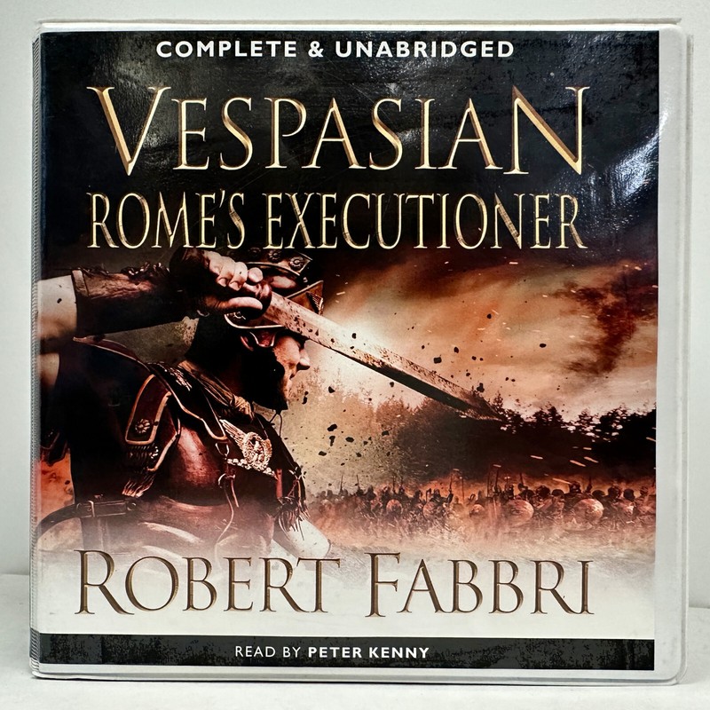 VESPASIAN Rome’s Executioner (#2 in Series) by Robert Fabbri – Unabr on 10 CDs