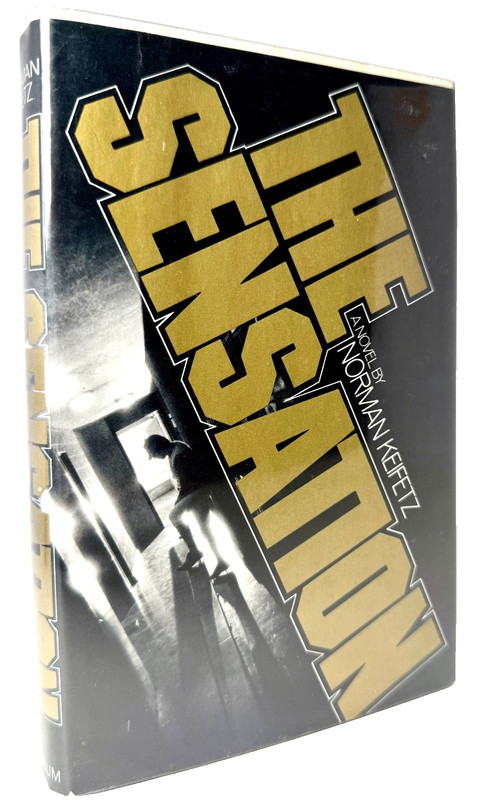 The Sensation, Norman Keifetz, 1975 HCDJ 1st ed 1st printing Baseball, Near fine