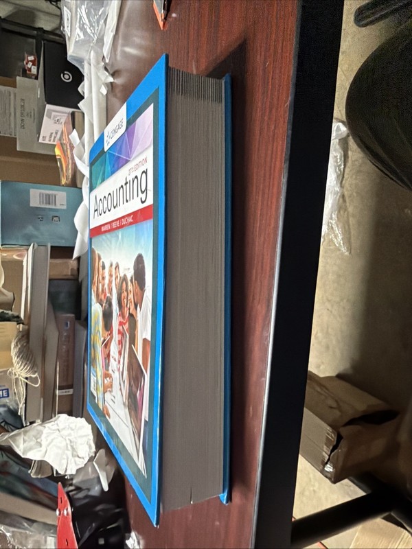 Accounting by James Reeve, Jonathan Duchac and Carl Warren (2017, Hardcover) gallery