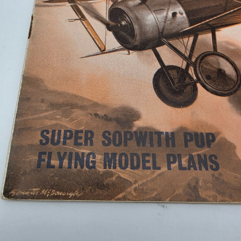 Vintage Aero Modeller Magazine February 1960 Model Aircraft Plans Sopwith Pup gallery