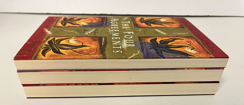 Lot of 3 Don Miguel Ruiz Voice of Knowledge Mastery of Love Four Agreements NEW gallery