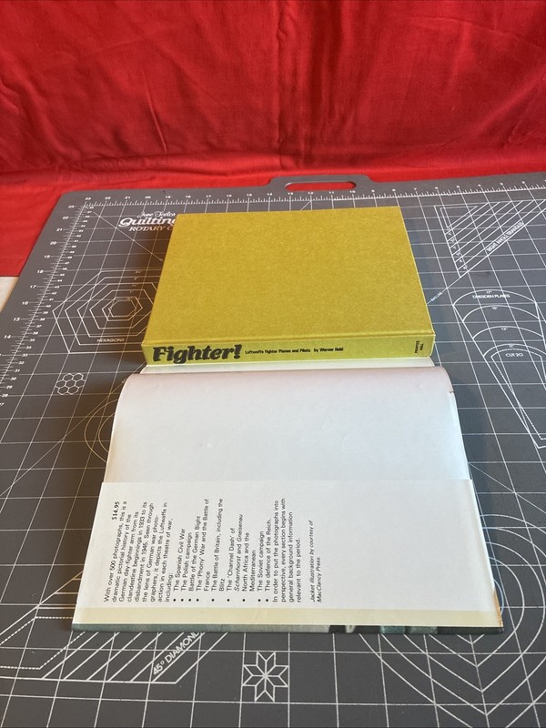 Vintage 1979 Fighter! Luftwaffe Fighter Planes And Pilots Werner Held Hardcover gallery