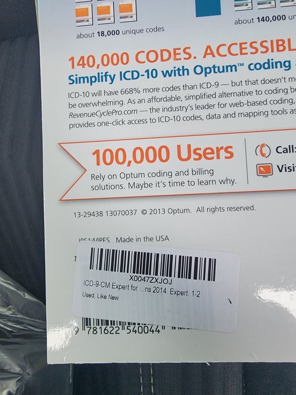 ICD-9-CM Expert for Physicians 2014: Expert: 1-2 by Optum360 gallery