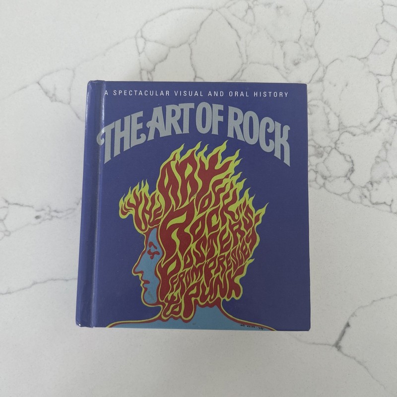 The Art of Rock: Posters from Presley to Punk Mini Poster Book by Paul Grushkin