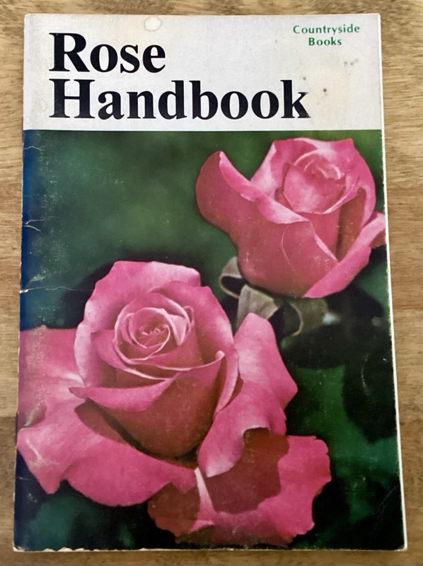 VTG ROSE HANDBOOK, 1977, Ed Fink, Countryside Books