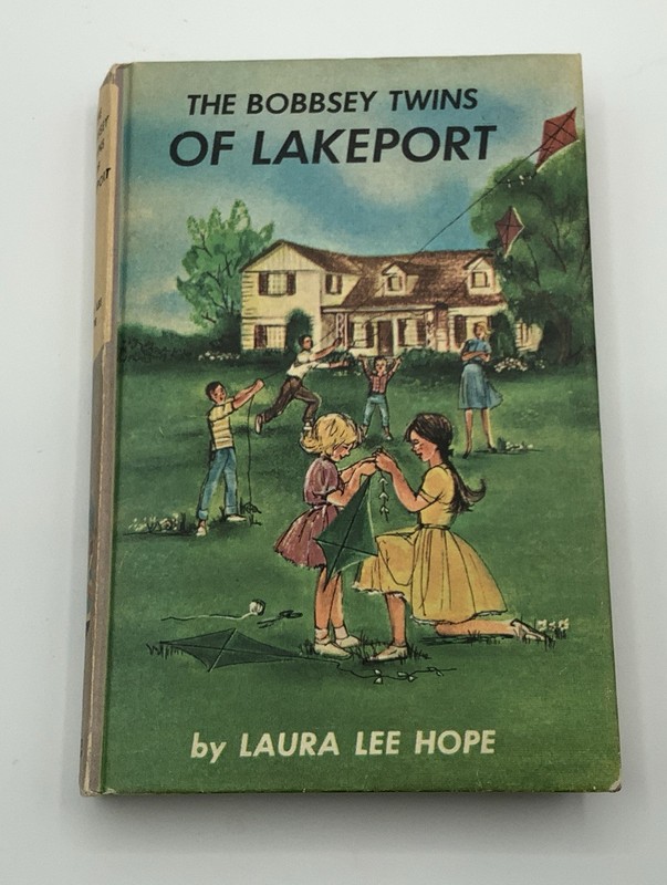 Vintage The Bobbsey Twins of Lakeport 1961 HC Book #1 Laura Lee Hope Grosset