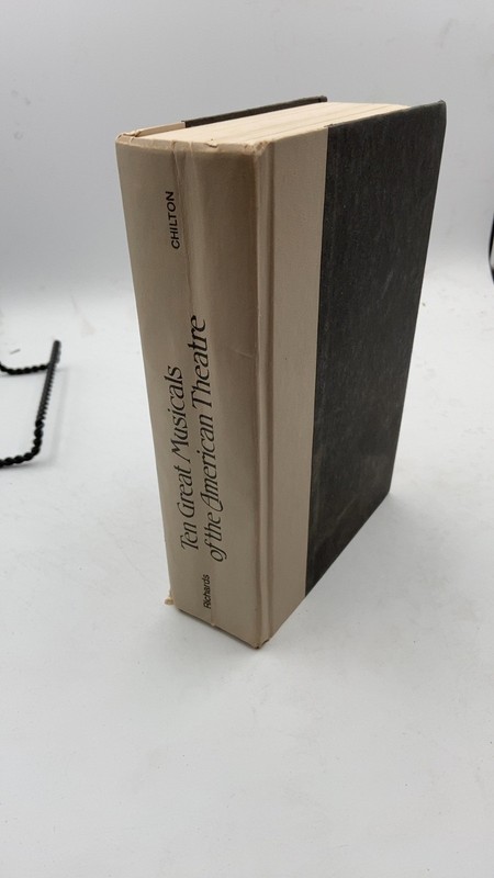 Ten Great Musicals of the American Theatre Stanley Richards Hardcover 1973