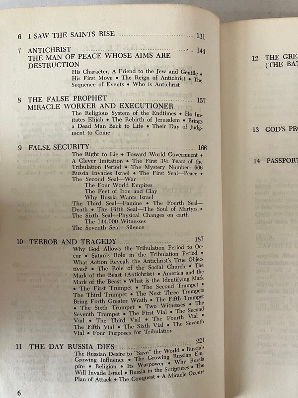 Guide to Survival Salem Kirban 1968 First Printing Prophecy Religion Paperback gallery