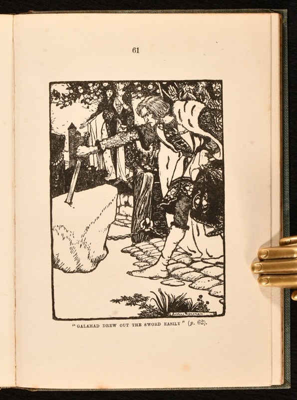 1910 Stories of King Arthur A L Haydon First Edition Arthur Rackham Illustrat... gallery