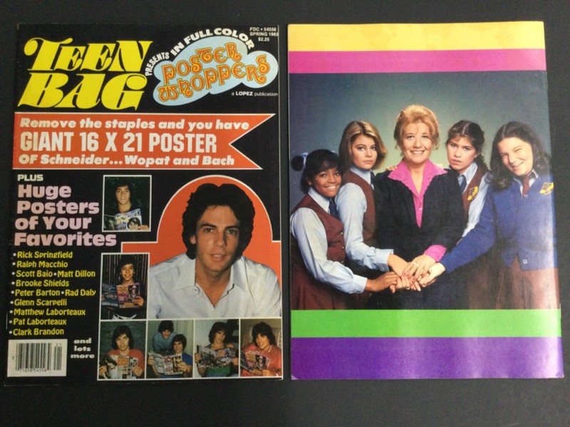 TEEN BAG SPRING (1982) —- Crisp unopened copy —- Poster Magazine