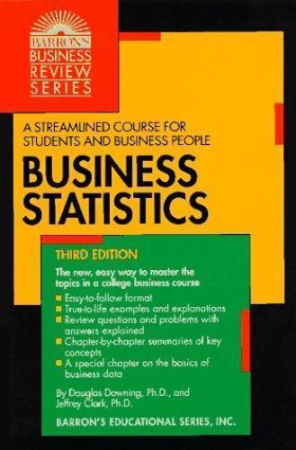 Business Statistics (Barron’s Business Review Series) by