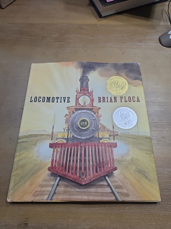 Locomotive by Brian Floca (2013, Picture Book)
