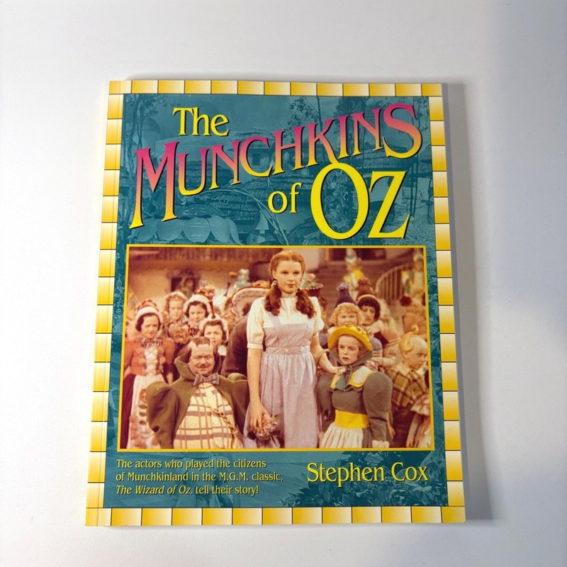 The Munchkins of Oz Stephen Cox Wizard of Oz Film History Book ISBN 1888952040