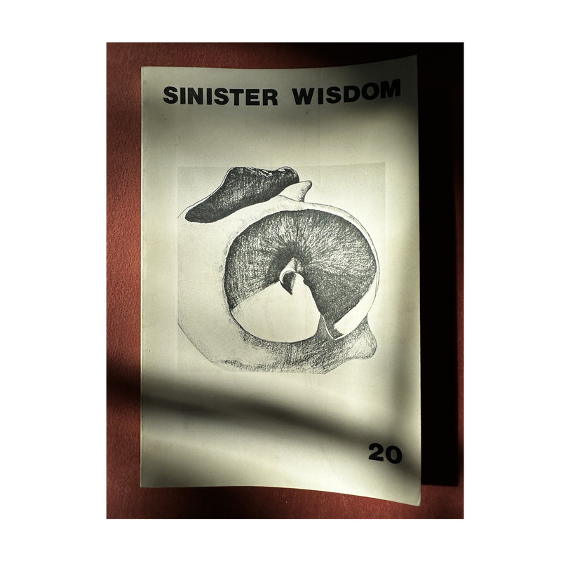 Sinister Wisdom Issue 20 Literary Poetry Magazine Chrystos