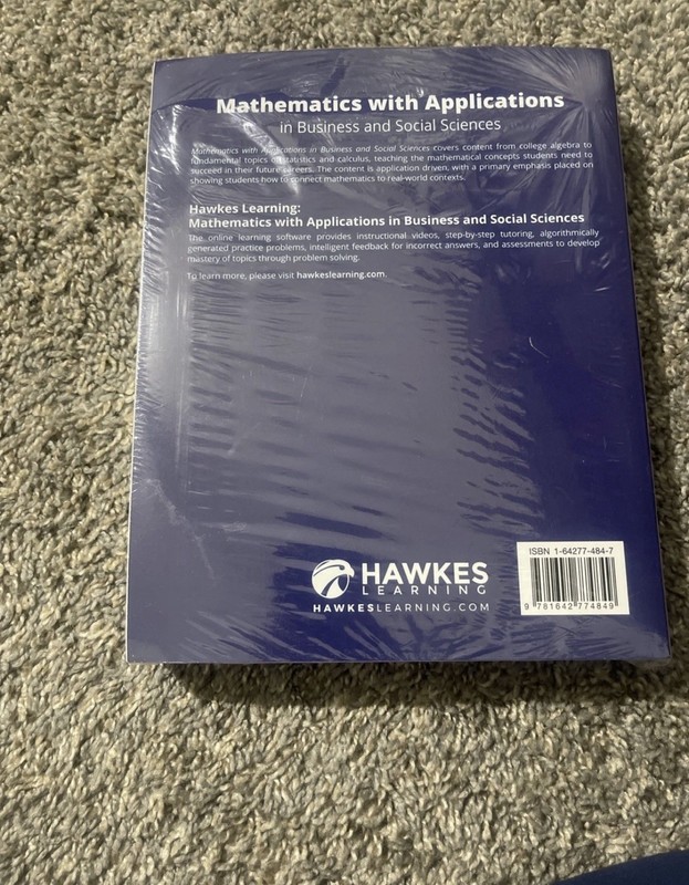 Mathematics with Applications in Business and Social Science Hawkes Learning. gallery