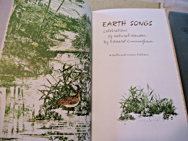 GWEN FROSTIC 5 Book 2 Notecard Lot Vintage Art Poems LILIES OF THE FIELDS Signed gallery