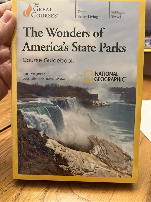 Great Courses Wonders of America’s State Parks by Joe Yogerst (2019, DVD + Book)