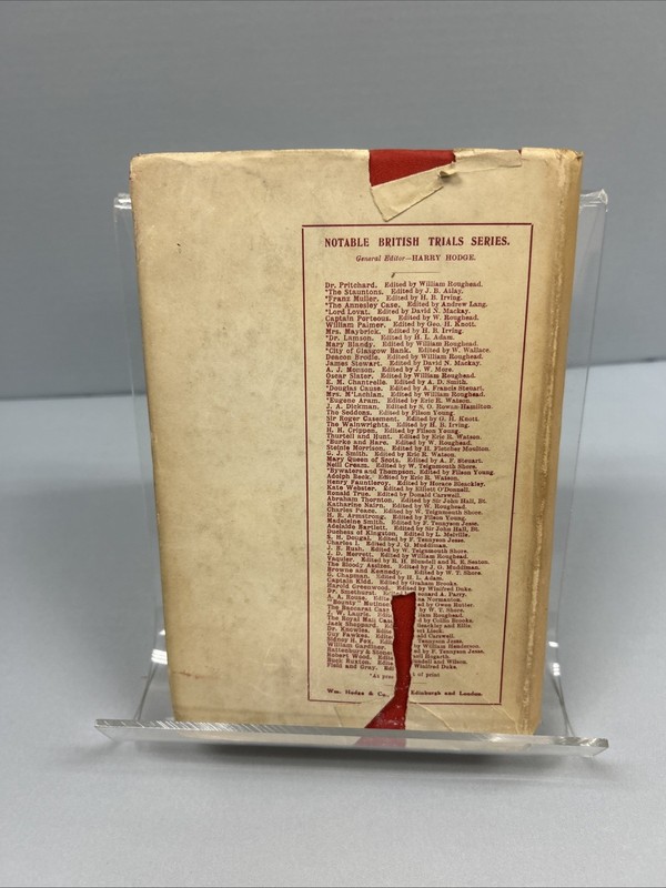 The Bloody Assizes 1929 J. Muddiman 1st Edition Notable British Trials HC/DJ gallery