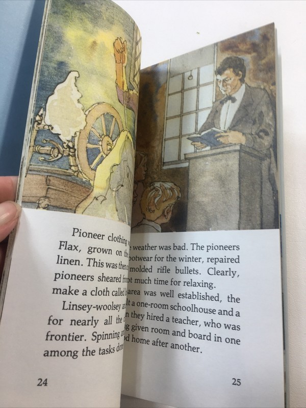 Pioneers - Francene Sabin (Hardcover, 1985. Ilustrated By Hal Frenck) gallery