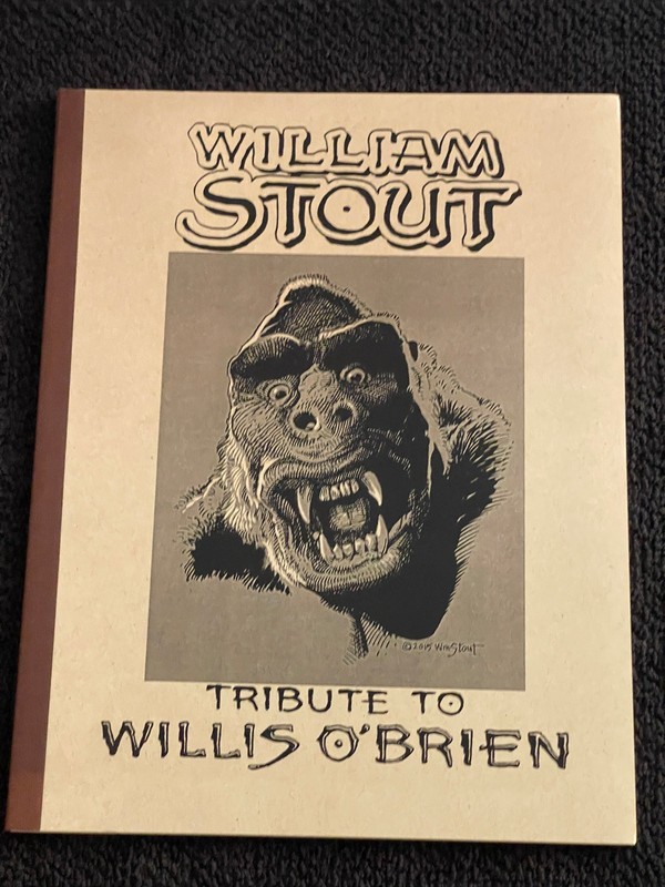 William Stout Tribute to Willis O’Brien Vol 1 SIGNED Ltd Ed 302/950 King Kong