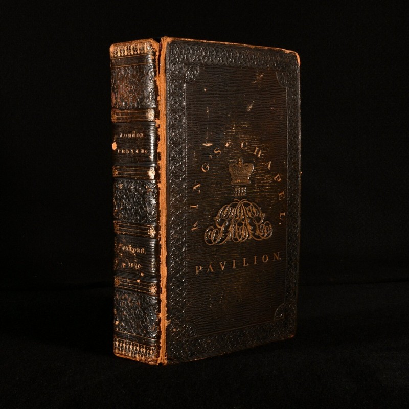 1819-20 2 Vols in 1 The Book of Common Prayer King’s Chapel Pavilion King Geo…