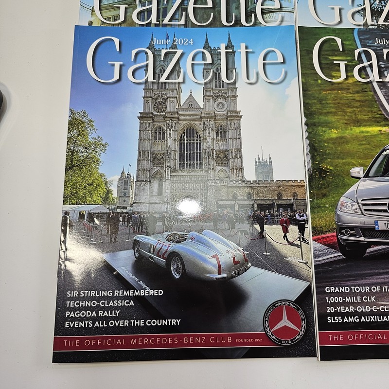 Gazette Magazine 12 Issues From 2024 + Dec 2023 The Official Mercedes-Benz Club gallery