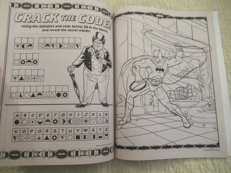 Batman Jumbo Coloring and Activity Books (2-Set) (2012) (Bendon, Inc.) gallery