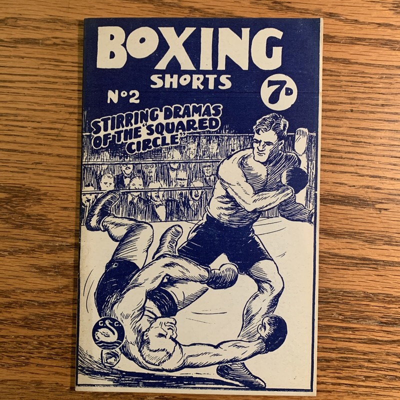 Boxing Shorts No 2 Collection By G Swan Pulp Digest UK 1945 Rare !! FN