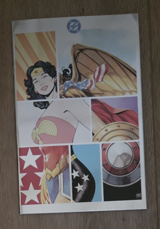 Wonder Woman Uncovered #1 1:50 Foil Daniel Sampere Variant DC Comics Rare