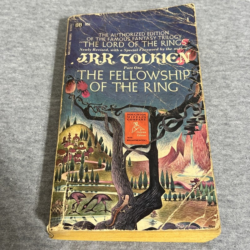 THE FELLOWSHIP OF THE RING J.R.R. TOLKIEN OCT 1965 BALLANTINE