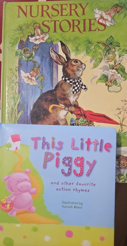 Nursery Stories & This Little Piggy Book Set – Classic Rhymes Illustrated
