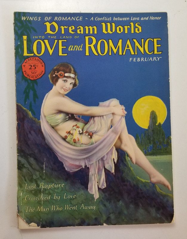 Dream World Magazine «INTO THE LAND OF LOVE and ROMANCE» edition February 1928