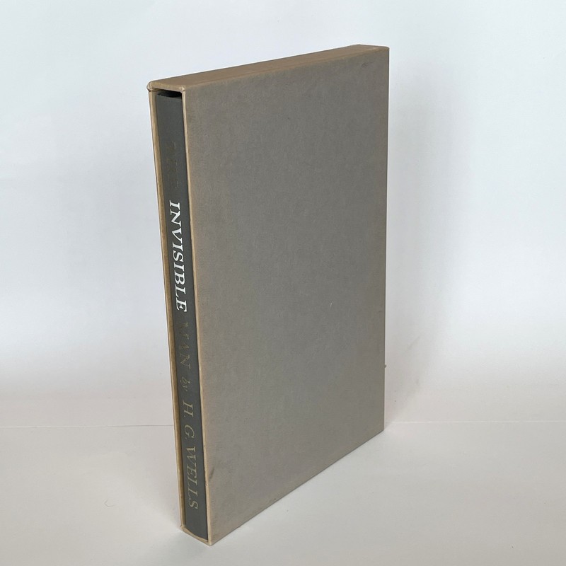 H. G. Wells 1967 Invisible Man Heritage Press HC Slipcase Illustrated