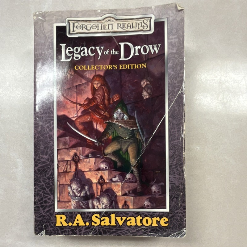 Legacy of the Drow Ser. R.A. Salvatore Trade Paperback Wizards Collector’s