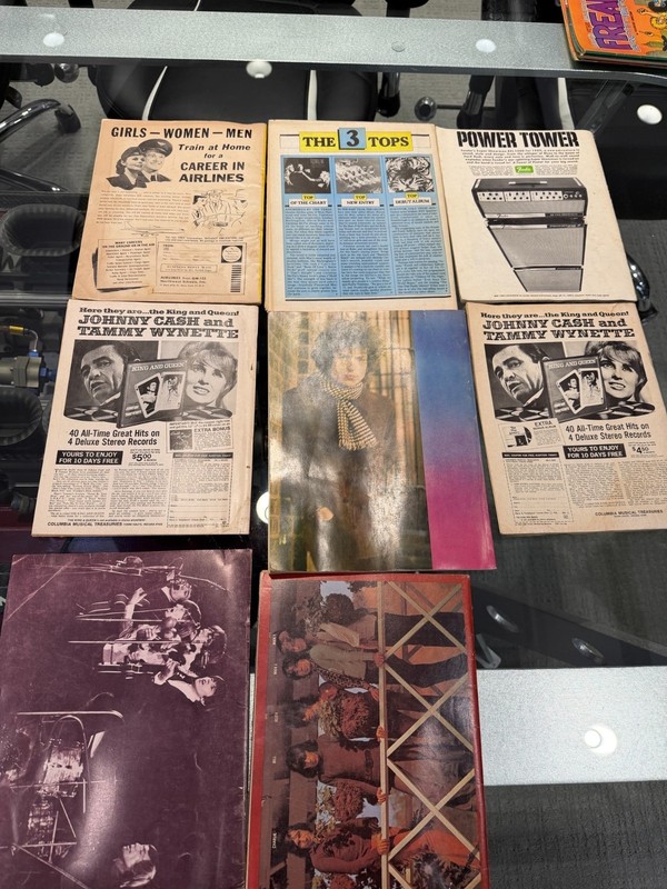 Lot of 8 Vintage Music Magazines 1960s/1970s and songbooks gallery