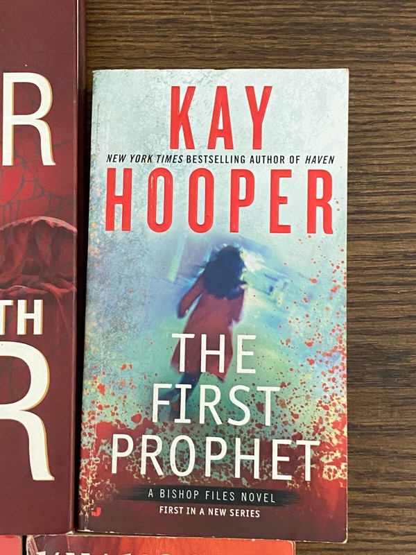 Kay Hooper lot of 4 Bishop Series(1HC. 3PB)-Sleeping with Fear, The First Prophe gallery
