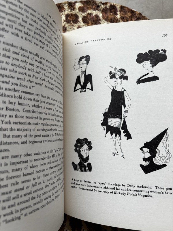 Careers In Cartooning Lariar 1950 Hardcover Book 1st Edition Animation Cartoons gallery